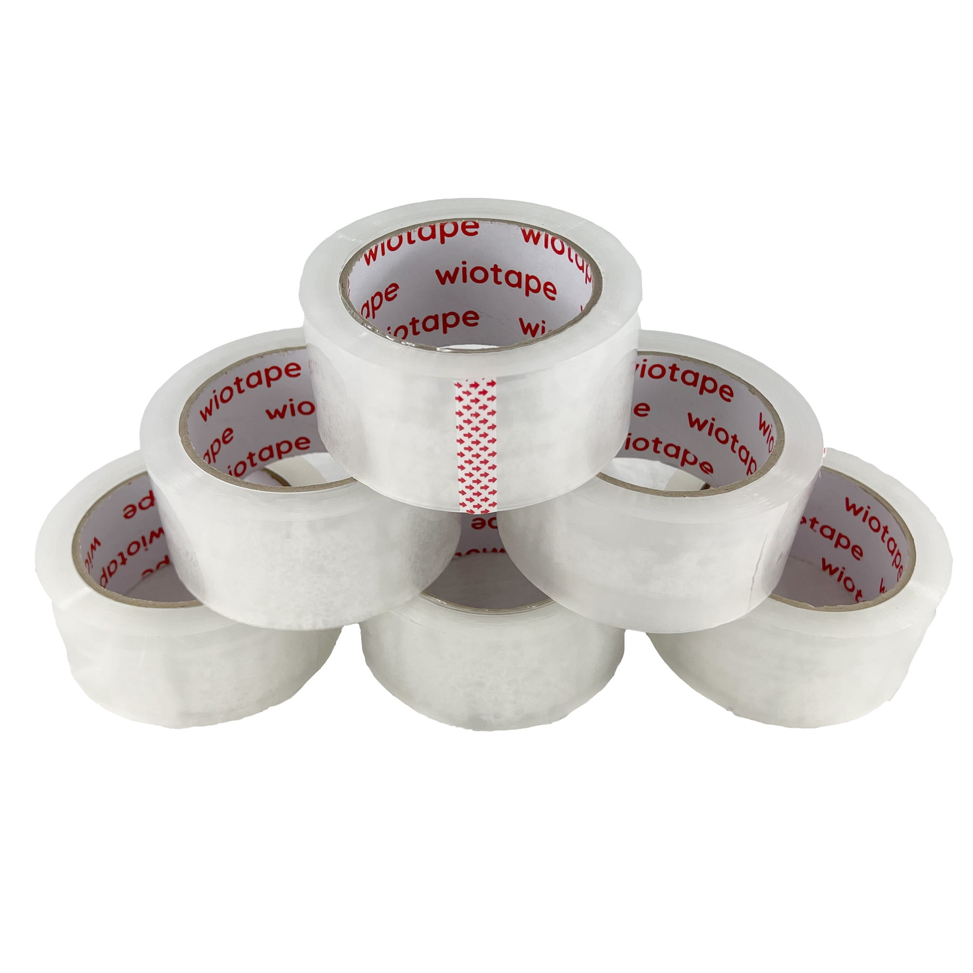 wiotape Heavy Duty Packing Tape, 1.88" x 60 Yard (18 Rolls), 2.6 Mil Thick for Moving, Packing, and Sealing