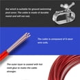 thumbnail image 1 of facefd Pool Cover Cable and Winch Kit Winter Cover Cable Ratchet for Above Ground Swimming Pool 130ft 130ft, 1 of 6