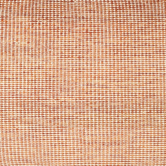 Ahgly Company Indoor Square Contemporary Light Orange Gold Abstract Area Rugs, 4' Square