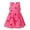 Hot Pink, variant on Loopsun Toddler Summer Dresses, Girl's Sleeveless Printed Dress Fashionable and Princess Dress Breathable Comfortable Dress Purple 2-3 Years