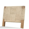 thumbnail image 5 of Christopher Knight Home 24.25" Counter Height Bar Stools, Wood Frame, Woven Rattan Back, Brown+Gray, Set of 2, 5 of 9