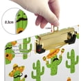 thumbnail image 3 of FMSHPON Cactus Clipboard Hardboard Wood Nursing Clip Board and Pull for Standard A4 Letter 13x9 inches, 3 of 7