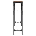 thumbnail image 3 of vidaXL Console Table Brown Oak 140x23x75 cm Engineered Wood, 3 of 5