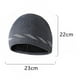thumbnail image 2 of Gorros de punto cálidos de invierno para hombre Gorro de punto con puños, 2 of 5