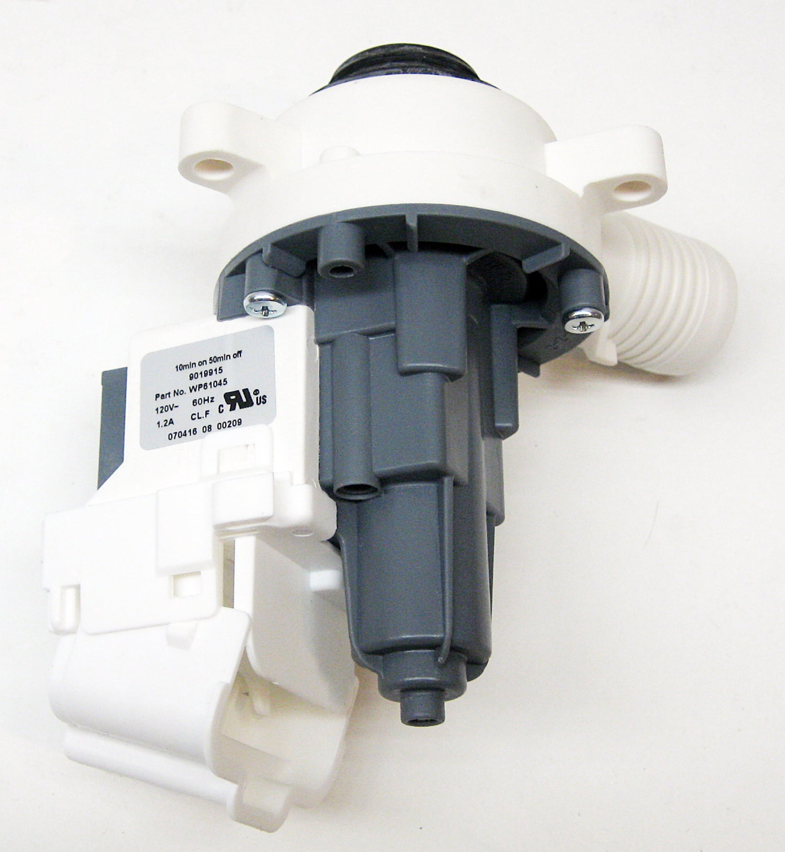 W10661045CM Washer Drain Pump Replaces WPW10661045