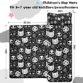 thumbnail image 5 of Bat Silhouette Halloween Pattern Toddler Nap Mats for Kids Preschool,59"x22" Sleeping Mat Bag or Kids,Toddler Sleeping Bag,Toddler Nap Mat or Daycare, 5 of 6