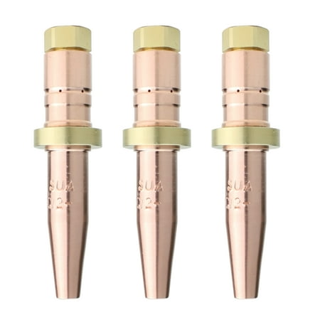 

Acetylene Cutting Tip - Replacement for Smith / Miller Heavy Duty SC12 Series (Large Tips) - Size: 00 - (3 Pack)