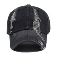 thumbnail image 4 of Gorra de Béisbol Vaquera con Lengua de Pato Rota Yuxing Talla Única, 4 of 5