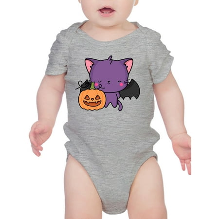 

Cute Spookitty W Pumpkin. Bodysuit Infant -Image by Shutterstock 6 Months