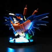 Kyglaring Led Light Kit for Lego Icons Kingfisher Bird 10331 Light Kit to Upgrade Building Model Set - No Model(Classic Version)