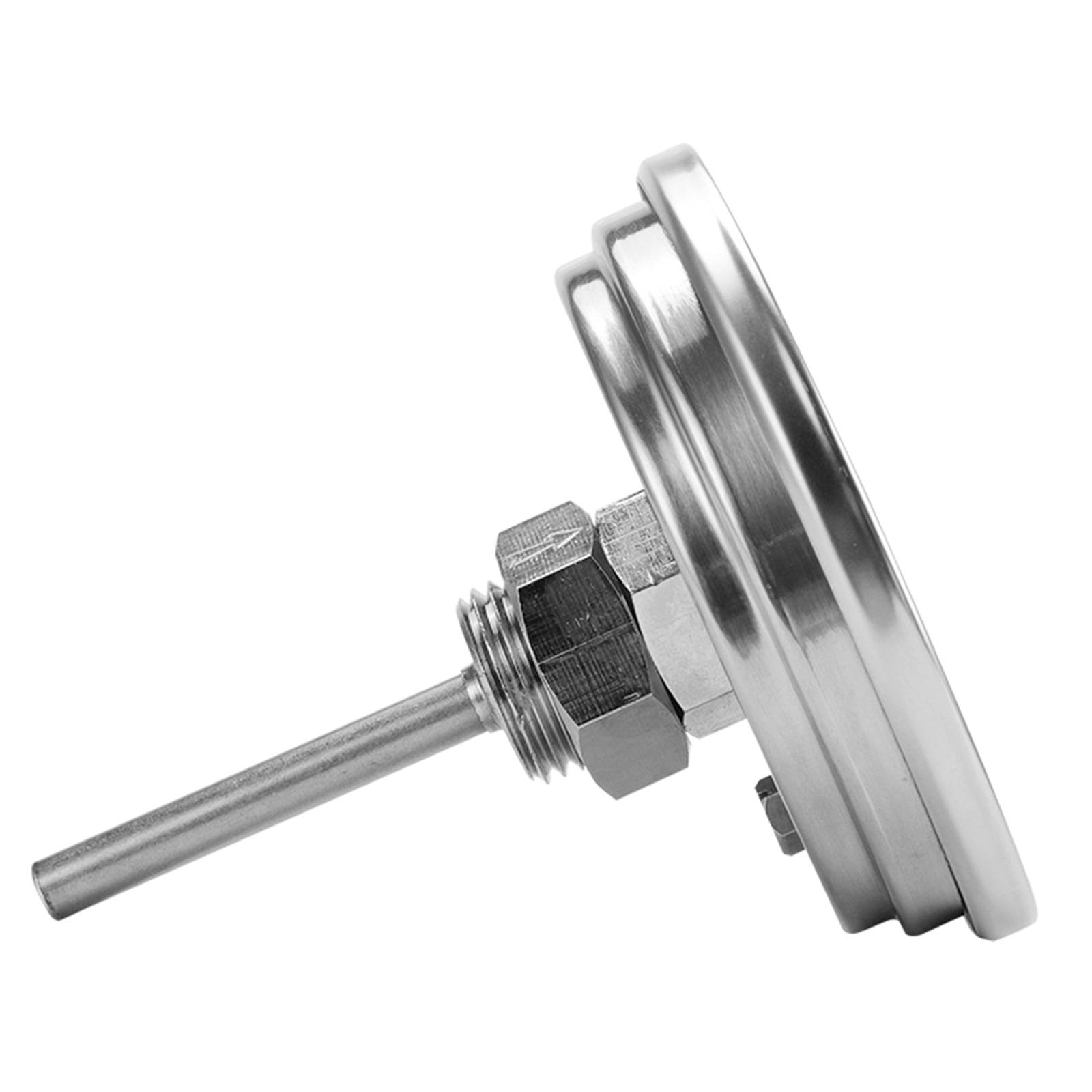 83mm Diameter Round Dials Oven Thermometers 0-300℃/50-550℉ 1/2NPT Thread Stainless Steel Temperature Meter Gauge