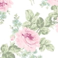 thumbnail image 4 of Rachel Ashwell Royal Bouquet Pink Wallpaper, 4 of 4