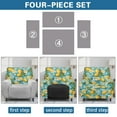 thumbnail image 6 of FOR U DESIGNS Lemon Flower Print Recliner Chair Covers with Arms, Breathable Chair Covers for Living Room Non-Slip Sofas Couches Slip Covers Home Decor Accessories, 6 of 8