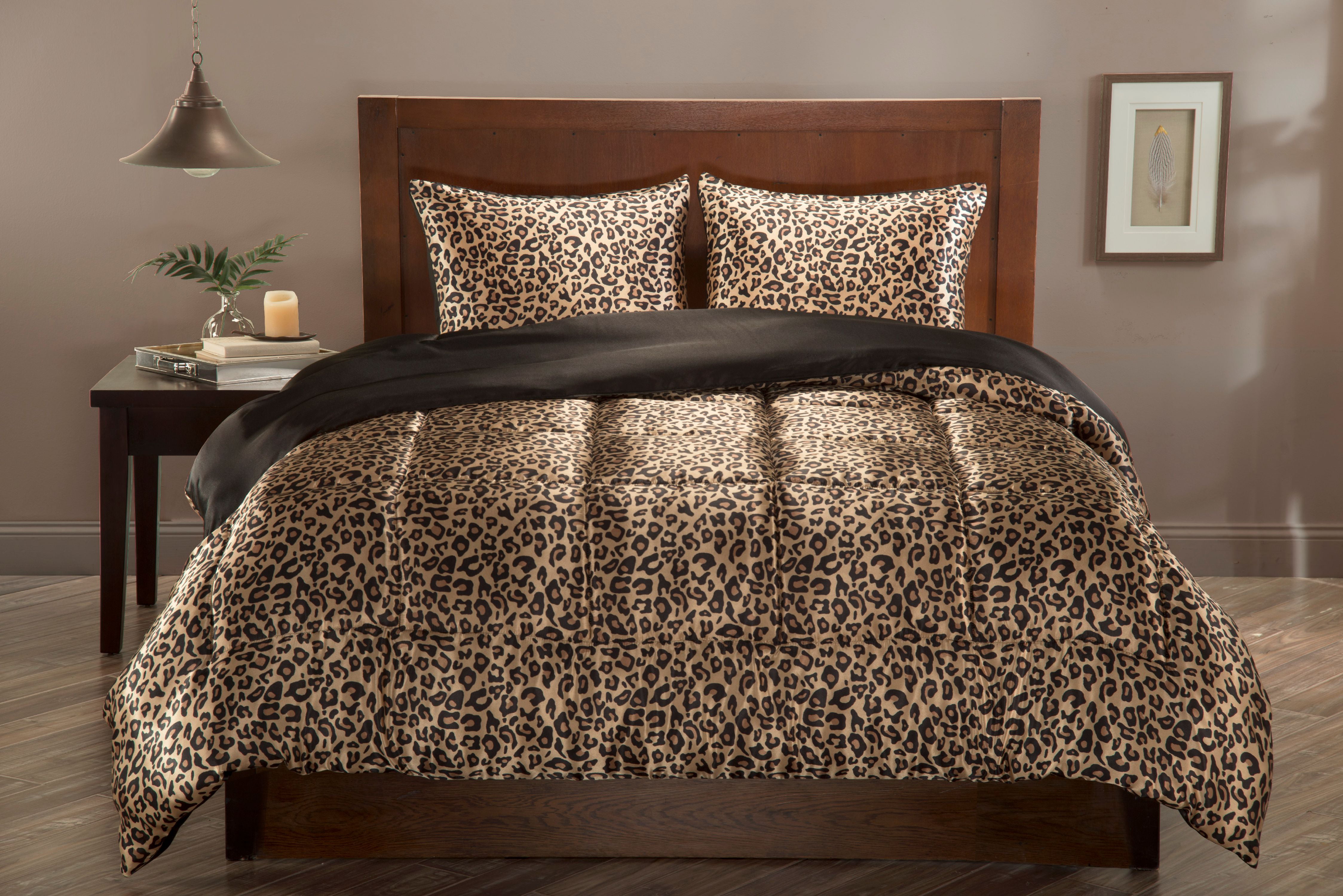 Luxury Satin Reversible 3Pc. Comforter Set - Walmart.com - Walmart.com