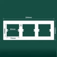 thumbnail image 1 of 86 Type Switch Socket Wall Panel Decorative Frame Cover Wall Switch Bottom Box White Grey PC Switch Surround Plate, 1 of 3