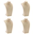 thumbnail image 1 of LOVIVER 4 PCS Jewelry Stand Mannequin Store Bracelets Earrings Rings Pendant Holder, 1 of 8