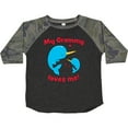 thumbnail image 3 of Inktastic My Grammy Loves Me Narwhal Family Boys or Girls Toddler T-Shirt, 3 of 5