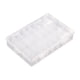 thumbnail image 4 of Caja de almacenamiento de hilo de coser Estuche de almacenamiento Esmalte de uñas Carretes de hilo vacíos portátiles 24 celdas, 4 of 9