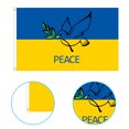 thumbnail image 2 of Bandera de la paz ucraniana decoración de bandera ucraniana de poliéster resistente a la decoloración para exteriores ANGGREK Otros, 2 of 7