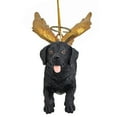 thumbnail image 3 of Design Toscano Honor The Pooch: Black Lab Holiday Dog Angel Ornament, 3 of 5