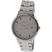 Seiko Mens SGEH79 Silver Stainless-Steel Japanese Quartz Dress Watch