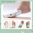 thumbnail image 2 of Corrector de juanetes, férula, enderezador de dedo gordo del pie, Corrector, alivio del dolor de pies, corrección de Hallux Valgus, pedicura ortopédica, cuidado de los pies Deng Xun unisex, 2 of 2