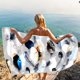 thumbnail image 4 of Microfiber Beach Towel Sandproof Quick Dry Lightweight Super Absorbent Large Bath Towel for Travel Swimming Pool Camping Gym Yoga Outdoor Activities, 4 of 8