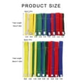 thumbnail image 2 of Necvior Professional Taekwondo Belt Karate Judo Double Wrap Martial Arts Stripe Sports Belt 180cm/280cm for Adults Children Kids, 2 of 20