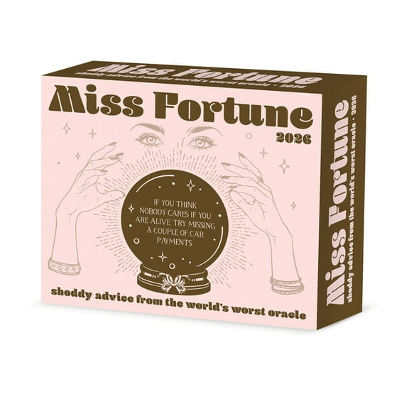Miss Fortune: Slightly Psychic, Mostly Clueless 2026 Box Calendar, (Paperback)