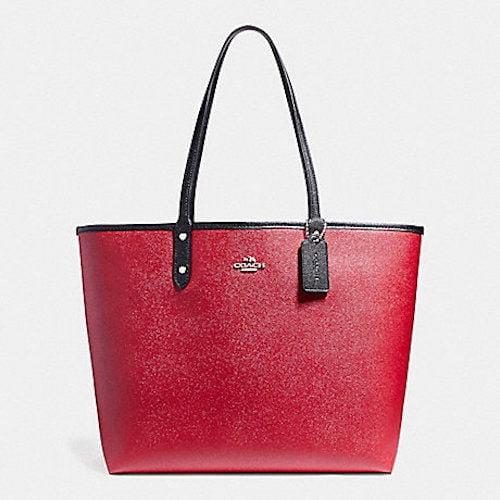 pink plaid city tote