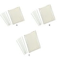 thumbnail image 3 of Matsuzay 100 piezas palitos de piruleta de plástico Simple superficie lisa de paja conveniente no es fácil de romper palo hueco sin rebabas Mostrada Varilla hueca de 80x3.5 mm, 3 of 6
