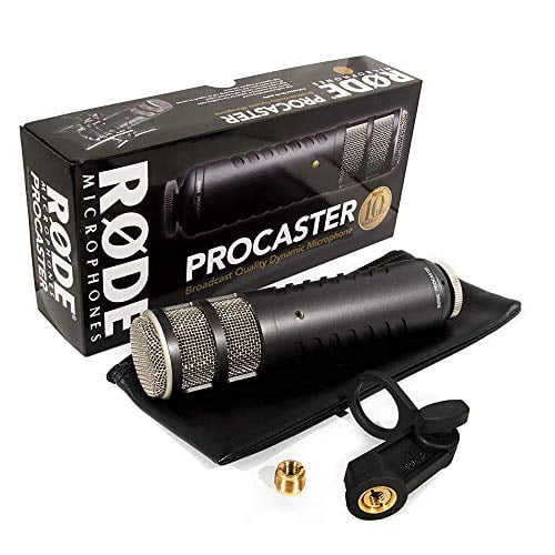 Rode Procaster Broadcast Quality Dynamic Microphone with CL-1 Cloudlifter Mic Activator