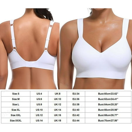 

Aayomet Women’s Bras Women s 18 Hour Seamless ComfortFlex Wire-Free Bra Wine XL