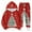 White, variant on Mercatoo Boys Girls Sweatsuit Kids 2 Piece Christmas 𝐓racksuits Xmas Printed Jogging Outfits Sweatpants & Fleece Hooded Set