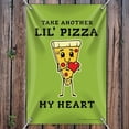 thumbnail image 3 of Take Another Lil' Pizza Piece of My Heart Funny Humor Home Business Office Sign, 3 of 4