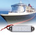 thumbnail image 1 of LED Feux de Position Latéraux Intérieurs, Large Application LED Feux de Marche Améliorant la Réponse Rapide Performance Stable 4PCS pour Yacht, 1 of 8
