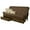 Linen Cocoa, variant on Kodiak Furniture Tucson Queen-size Wood Storage Futon-Linen Stone Mattress