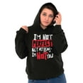 thumbnail image 3 of I'm Not Perfect Funny Insulting Hoodie Sweatshirt Women Men Brisco Brands M, 3 of 5