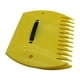 thumbnail image 3 of recogedoras de hojas, rastrillos manuales versátiles, herramienta de jardinería para limpiar basura, escombros de césped, esparcir mantillo en Rectángulo amarillo, 3 of 8