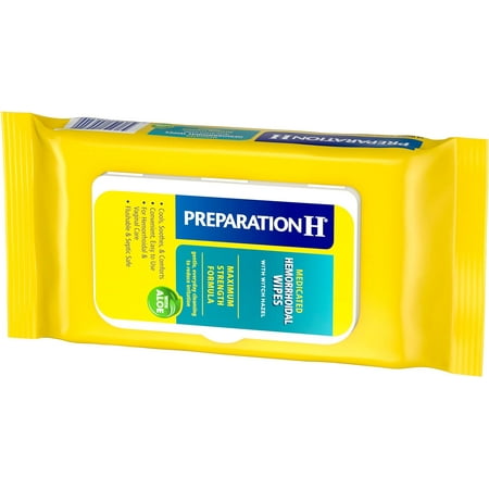 Preparation H Medicated Wipes 48 Ea Pack Of 2