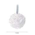 thumbnail image 3 of Bath Shower Loofah Sponge Pouf Mesh Body Wash Scrunchies | 80g Extra Large Exfoliating Bath Puff | Soft Skin Gentle Cleansing | 14cm Premium Spa Shower Accessory | Durable, High-Foam, Quick Dry, 3 of 3
