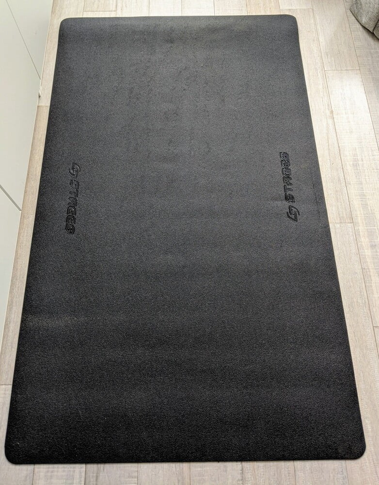STAGES CYCLING : Tapis d'Entraînement Étapes : Noir : 72 Po X 36 Po