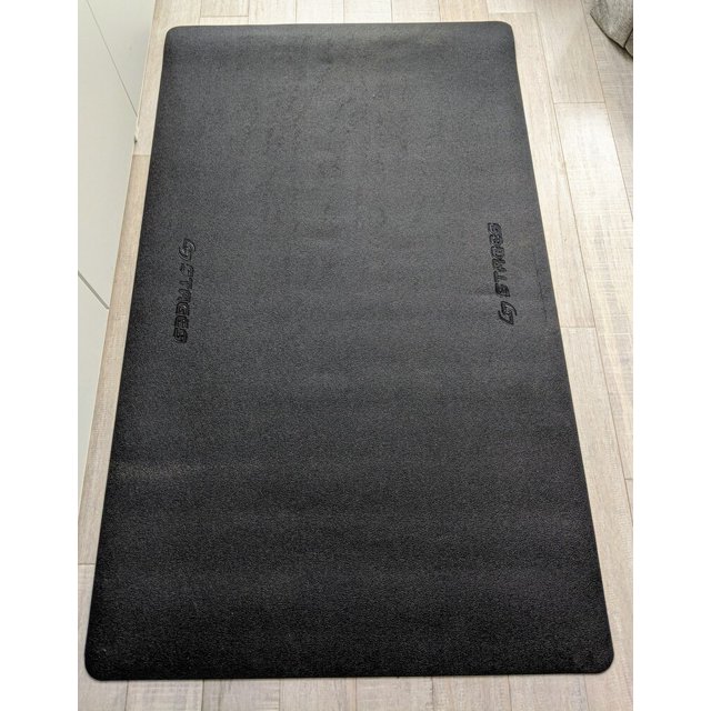 STAGES CYCLING : Tapis d'Entraînement Étapes : Noir : 72 Po X 36 Po