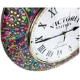 thumbnail image 3 of Nagina International Colorful Starry Night Handmade Premium Nautical Wall Decor Clock | Time's Wall Mounted Clock | Large Gifts & Decor | Hall Room Decorative Hanging, 3 of 6