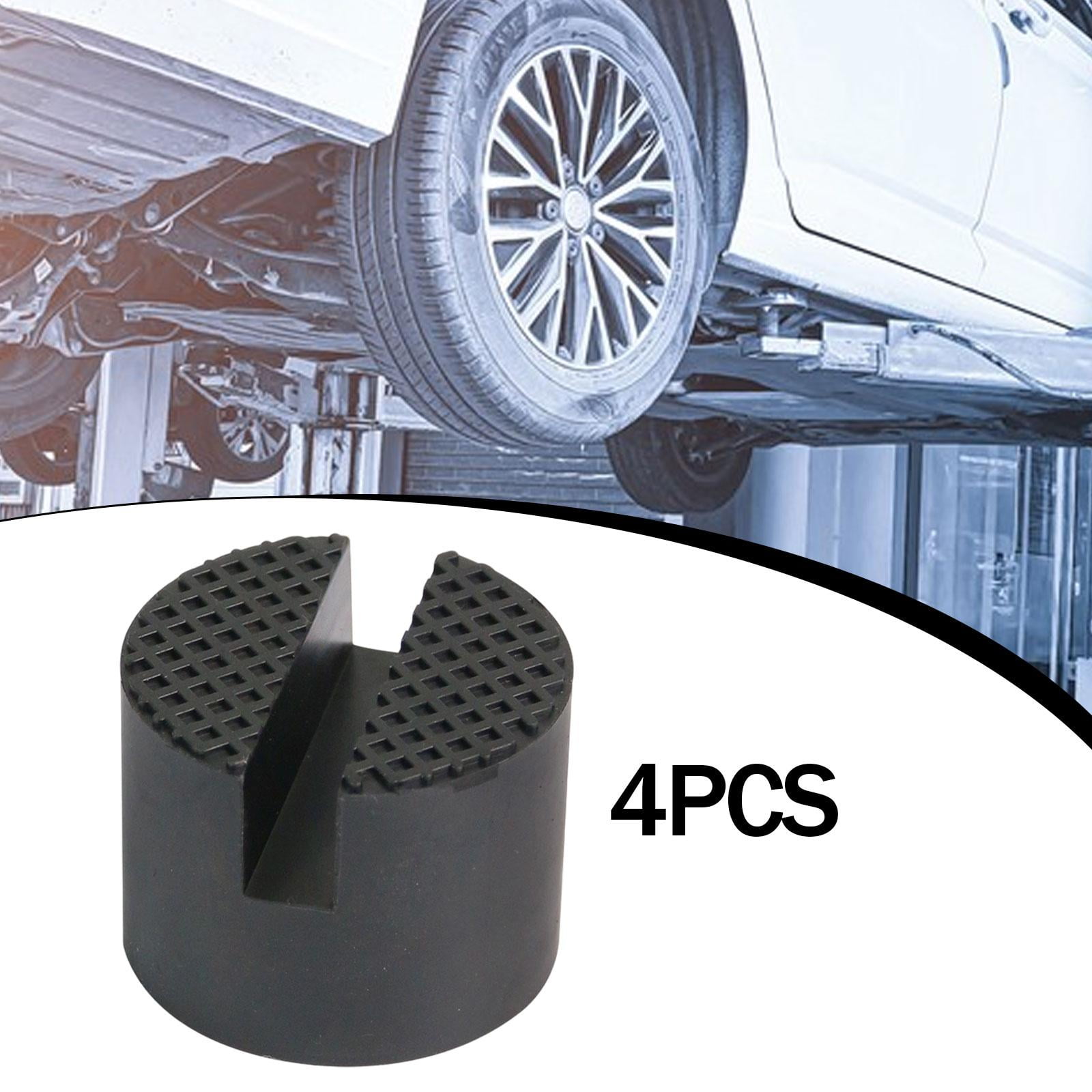 4 Pieces Jack Stand Pad Pinch Weld Protector Lift Protection Tool Anti-slip Wear Resistant Rubber for Car Lifts