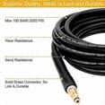 thumbnail image 2 of Karcher K2 - K7 Cleaners 6m Quick Connector High-Pressure Replacement Hose, 2 of 5
