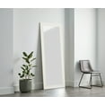 Better Homes & Gardens 27 x 70 Rectangular Full Length White Mirror