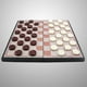 thumbnail image 2 of Juego de mesa clásico plegable internacional, piezas de ajedrez, juego de ajedrez y damas de plástico para niños y adultos, 2 of 7