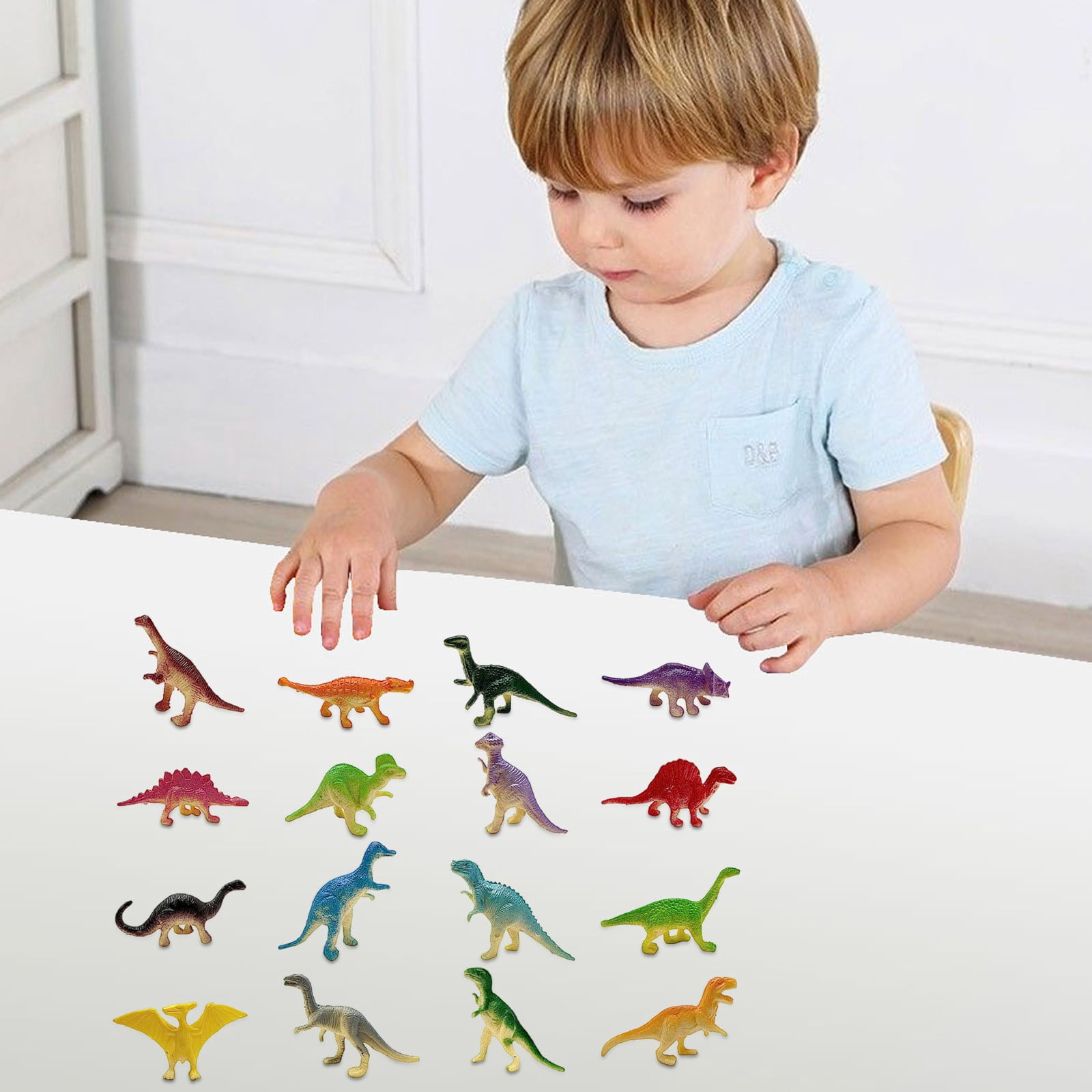 WEEFEESTAR Jouets dinosaures pour garçons, dinosaure télécommandé a