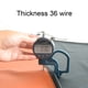 thumbnail image 3 of Delantal resistente delantal industrial impermeable y resistente al aceite de pvc delantal 110x80 negro ANGGREK  Otros, 3 of 8